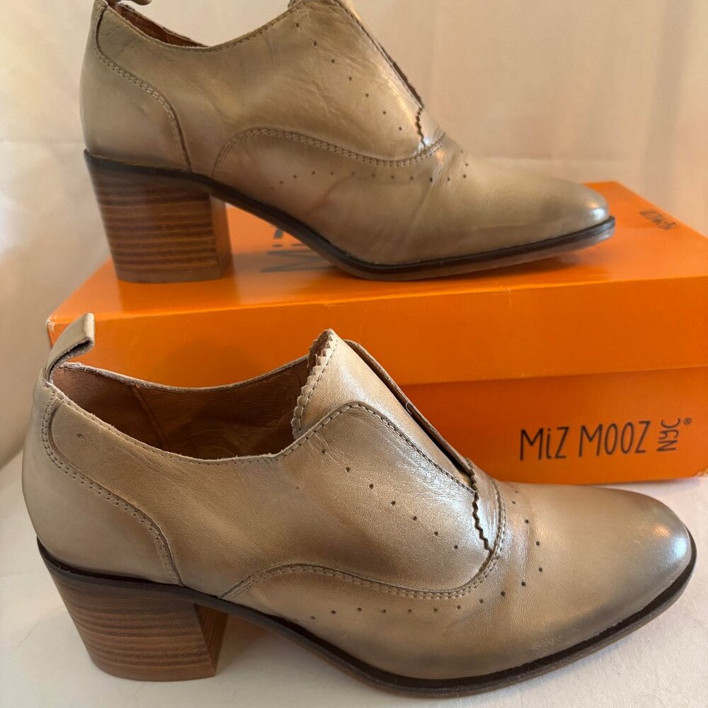 Miz Mooz Jonnie Leather Ankle Boots
